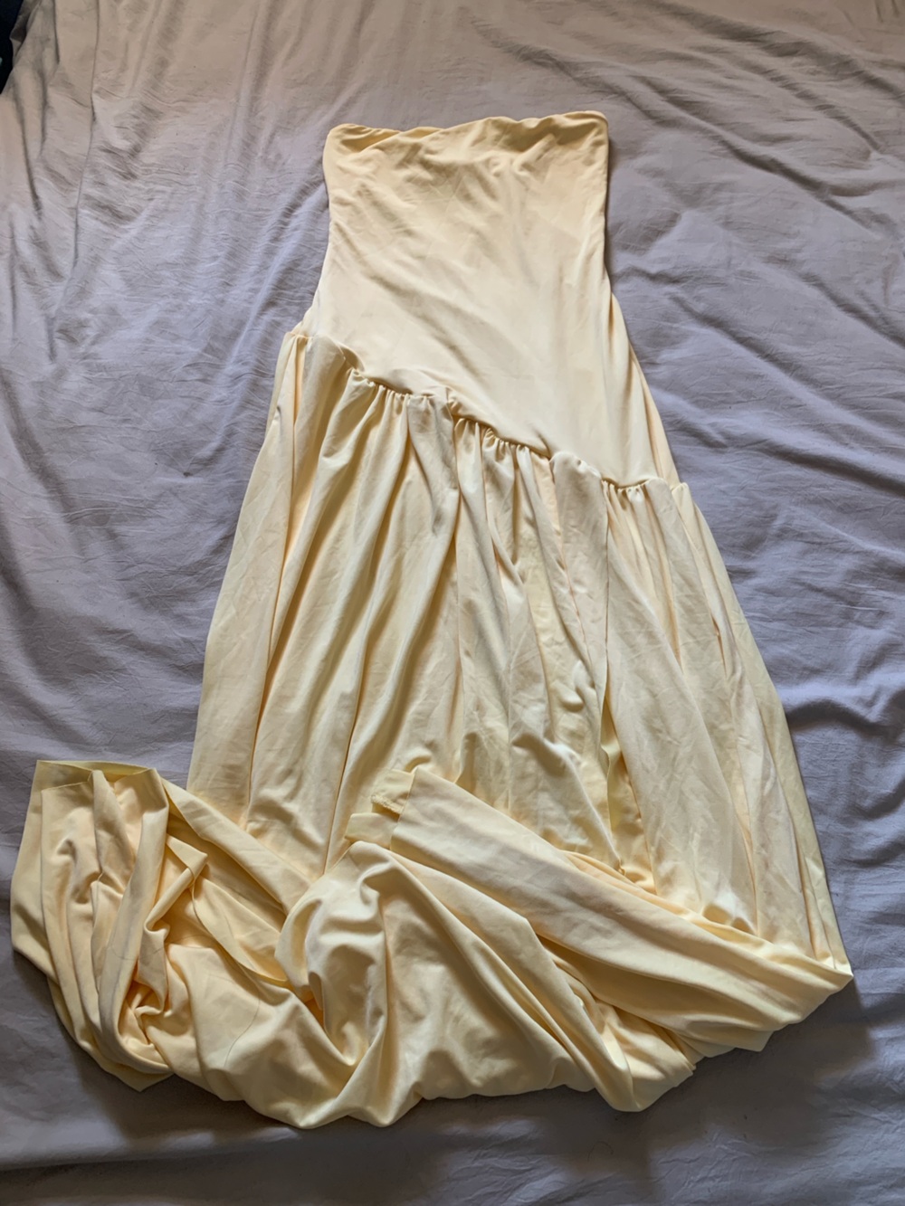 YELLOW LONG DRESS ‼️